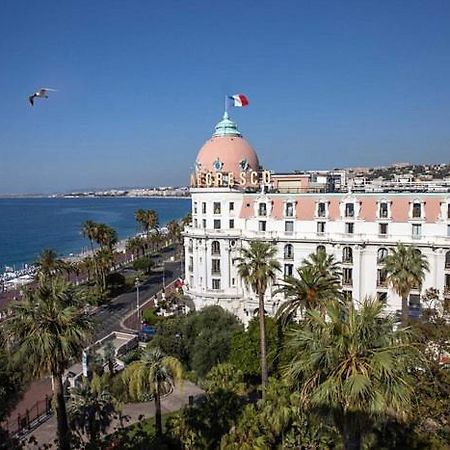 Extraordinaire Grand Studio Au Centre 6 Minutes A Pied De La Plage Et L'Hotel Negresco Nizza Esterno foto