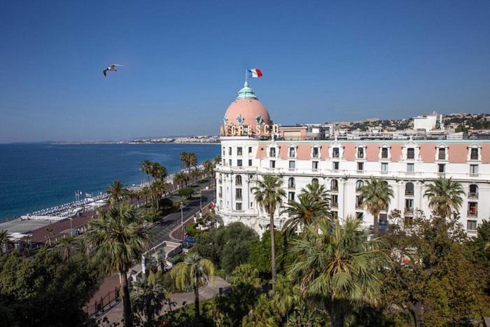 Extraordinaire Grand Studio Au Centre 6 Minutes A Pied De La Plage Et L'Hotel Negresco Nizza Esterno foto
